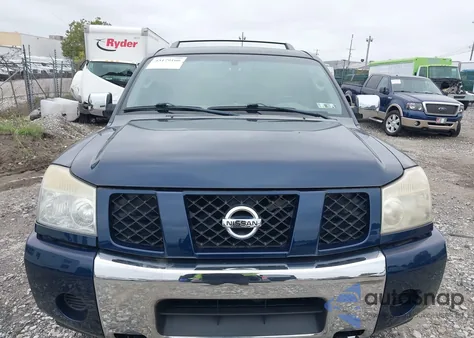 2006 Nissan Armada Se/Le z USA, uszkodzony, nr VIN 5N1AA08BX6N734045